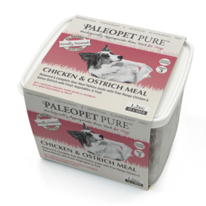 Chicken & Ostrich Meal Patties - 1,2kg (12x 100g)
