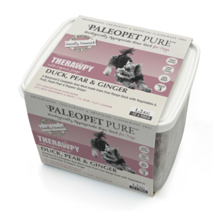 THERAWPY Duck, Pear & Ginger Meal Patties  - 1,2kg (12x 100g)